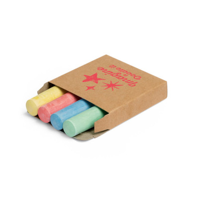 PARROT. Pack of 4 chalk sticks
